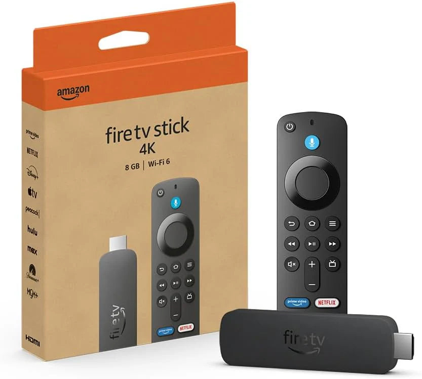 Amazon Fire TV Stick HD (newest model), free and live TV, Alexa Voice Remote, smart home controls, HD streaming